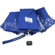 3折摺叠形雨伞 - Harvey Nash